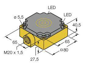 Turck Induktiver Sensor Bündig Näherungssensor Sensor Elektrik Initiator Klemme  B-Ware von Turck