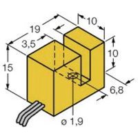 Turck Induktiver Sensor PNP, Schließer SI3,5-K10-AP6X von Turck