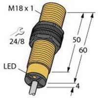 Turck Induktiver Sensor nicht bündig NI8-S18-AZ3X von Turck