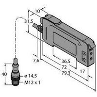 Turck Lichtleitersensor DF-G2-PC-Q5 3087569 1St. von Turck