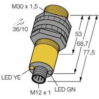 Turck Reflexions-Lichtschranke S30SP6LPQ 3033373 1St. von Turck