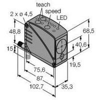 Turck Reflexions-Lichttaster NPN LT3NUQ Turck Reflexions-Lichttaster NPN LT3NUQ von Turck