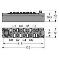 Turck SNNE-0008D-0004 6824182 Sensor/Aktorbox passiv 1St. von Turck