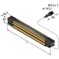 Turck Lichtvorhang SLLR40-1120P8 Schutzfeldhöhe 1120mm von Turck