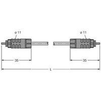 Turck 6603385 SFOL-2M Lichtwellenleiter 1St. von Turck