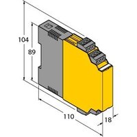 Turck Trennschaltverstärker IM12-22EX-R - 7541233 von Turck