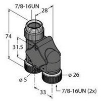 Turck U2-23663 Sensor-/Aktor-Verteiler und Adapter 1St. von Turck