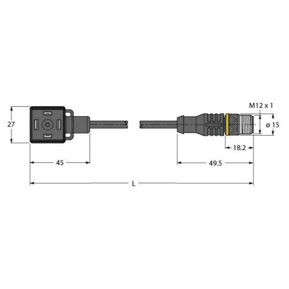 Turck Ventilsteckverbinder Bauform A Schwarz Vas22 S80 E 03 Rsc5.31 T/Txl B-Ware Turck Ventilsteckverbinder Bauform A Schwarz Vas22 S80 E 03 Rsc5.31 T/Txl B-Ware von Turck