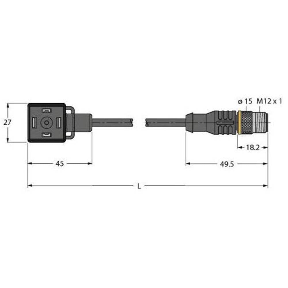 Turck Ventilsteckverbinder Bauform A Schwarz Vas22 S80 E 2 Rsc5.31 T/Tel Stecker B-Ware Turck Ventilsteckverbinder Bauform A Schwarz Vas22 S80 E 2 Rsc5.31 T/Tel Stecker B-Ware von Turck