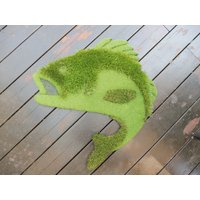 Der Fisch | Kunstrasen Fußmatte Teppich Wand Kunst Dekor Rasen von TurfMats