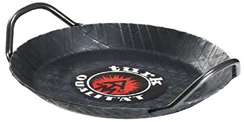 turk Servierpfanne 40 cm mit zwei Griffen SCHMIEDEEISERN Serie 659 (H.Nr. 65940) von Turk