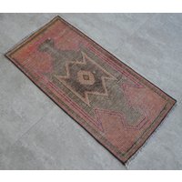 50 X 90 cm - Kleiner Oushak Teppich Yastik Teppich 59 100 von TurkishKilimsRugs