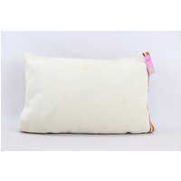 Handgemachtes Kelimkissen Beige Rustikales Dekokissen Türkisch Sofakissen 16x24 Kissenbezug Code 1144 von TurkishRugOutlet