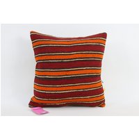 Kelim Dekokissen Boho Terrasse Bank Dekor 40 X cm Kissenbezug No 3080 von TurkishRugOutlet