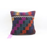 Kelim Kissen Boho Azteken Natürliches 40 X cm Kissenbezug No 3696 von TurkishRugOutlet