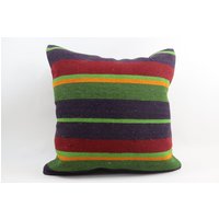 Kelim Kissenbezug Handgemachte Wolle Sofakissen 20x20 No 1610 Kelim Kissenbezug Handgemachte Wolle Sofakissen 20x20 No 1610 von TurkishRugOutlet