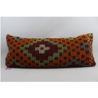 Küsten Kelim Kissen Boho Schlafzimmer Dekor Sofakissen 40x36 Zoll Kissenbezug No 153 von TurkishRugOutlet