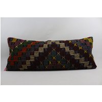 Küsten Kelim Kissen Boho Schlafzimmer Dekor Sofakissen 40x36 Zoll Kissenbezug No 187 von TurkishRugOutlet