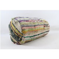 Küsten Kelim Kissenbezug Handgemachte Kissen Home Design Bolster Bio Wolle Sofakissen 10x20 Inch No 29 von TurkishRugOutlet