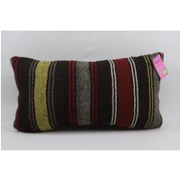 Naturwolle Kelim Kissen Lendenkissen Handgewebtes Kelimkissen Wohnzimmerkissen Couchkissen Boho Home 12x24 Kissenbezug No 2233 Naturwolle Kelim Kissen Lendenkissen Handgewebtes Kelimkissen Wohnzimmerkissen Couchkissen Boho Home 12x24 Kissenbezug No 2233 von TurkishRugOutlet