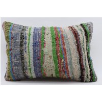 Nomaden Kelim Kissen Kilim Wolle Boho Dekor 16x24 Kissenbezug Code 881 Nomaden Kelim Kissen Kilim Wolle Boho Dekor 16x24 Kissenbezug Code 881 von TurkishRugOutlet