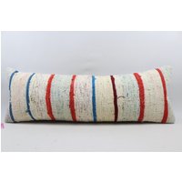 Rustikaler Kelim Kissenbezug Boho Kissen Nomadenkissen No 1103 von TurkishRugOutlet