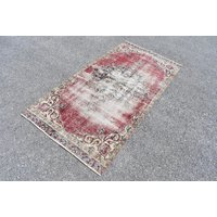 Handgewebter Teppich, Vintage Kelimteppich, Bodenteppich, Designteppich, Rra0247 von TurkishRugRose