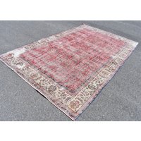 Handgeknüpfter Wollteppich Boho Bohemian Wohndeko Wohndekor Ra3368 von TurkishRugSupplier