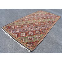 Kelim Teppich, Kelimteppich, 15 X 30 cm Ra1304 von TurkishRugSupplier