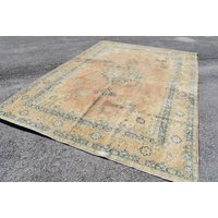 Teppich Für Das Wohnzimmer, Oder Teppich, Besenteppich, Kelimteppich, Vintage Teppichteppich, 2, 6 X 3, 5 M Ra0310 von TurkishRugSupplier
