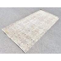 Wollteppich, Kelimteppich, Orientteppich, Handgewebter Teppich, Boho Deko, 100 X 200 cm Ras0177 von TurkishRugSupplier