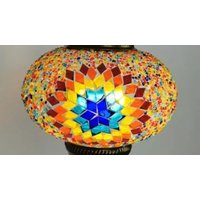 10 Farben Mosaik Ersatzglas, Boden, Tisch, Kronleuchter Lampe Ersatzglas Nur Teil von TurkishTreasuresUK