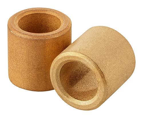 Turmberg3D - 8x Sinterbronze Gleitlager 8/12/20 mm Zylinderform [8/12/20] von Turmberg3D