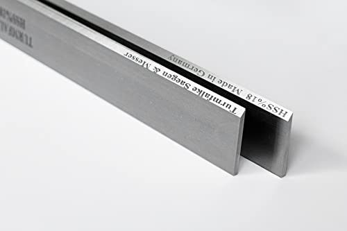250mm - 640mm Hobelmesser/Streifenhobelmesser HSS%18 Extrascharf (Hochgeschwindigkeitsstahl (HSS), 320x18x3mm) von Turmfalke Sägen&Messer