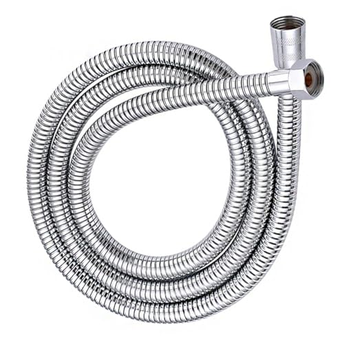 Duschschlauch 2,5m rostfreier Stahl flexibel universal verdrehsicherung brauseschlauch 250 cm von Turnaroundtech