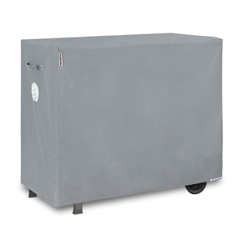 Turtle Life Grillabdeckung wasserdichte Grill Abdeckhaube für 3-4 Brenner Gasgrill, Grillabdeckung kein Verblassen innerhalb von 2 Jahren, Grau 120x60x100cm von Turtle Life
