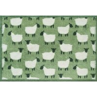 Turtle Mat Fußmatte "Flock Green", rechteckig, 9 mm Höhe von Turtle Mat
