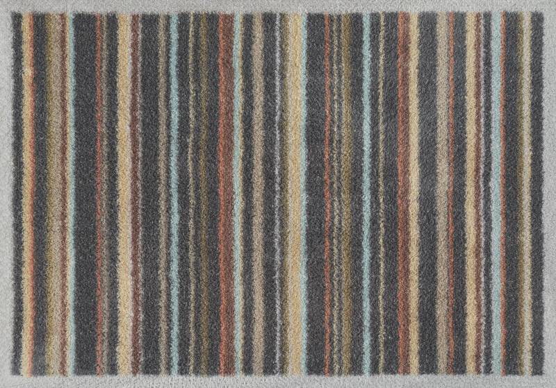 Turtle Mat Fußmatte Hawthorn Stripe, rechteckig, Höhe: 9 mm von Turtle Mat