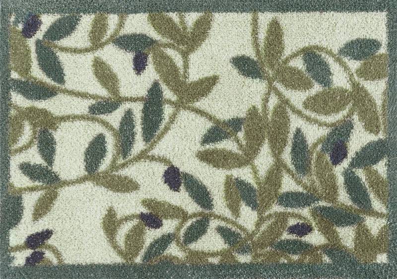 Turtle Mat Fußmatte Olive, rechteckig, Höhe: 9 mm von Turtle Mat