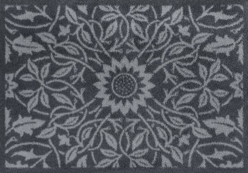 Turtle Mat Fußmatte St James Ceiling Grey, rechteckig, Höhe: 9 mm von Turtle Mat