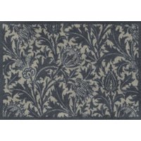 Turtle Mat Fußmatte "Thistle Blue & Gold", rechteckig, 9 mm Höhe von Turtle Mat