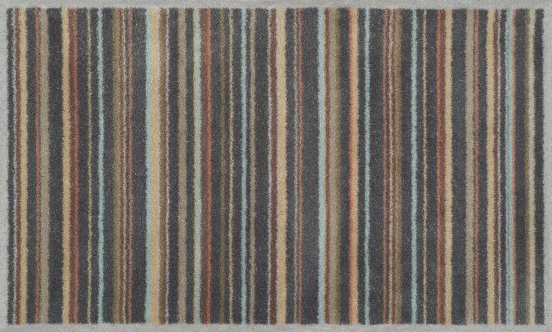 Turtle Mat Teppich Hawthorn Stripe, rechteckig, Höhe: 9 mm von Turtle Mat