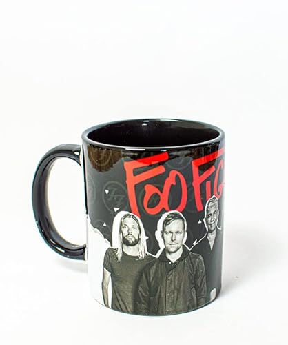 Tasse - Foo Fighter - Musikgruppe - TusPersonalizables.com - Keramik - Rund - einzeln - Kaffee - 16 Unzen - Themenbecher - Tasse von TusPersonalizables.com