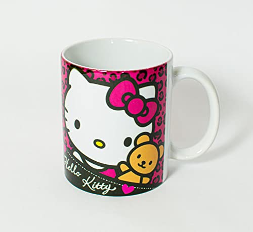 Tasse - Hello Kitty - Leopard - Original für Geschenke von TusPersonalizables