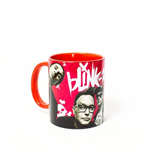 TusPersonalizables.com Tasse - Musikgruppen - Rock (Tassen - Blink 182 - Musikgruppe - Keramik - 16 Unzen) von TusPersonalizables.com