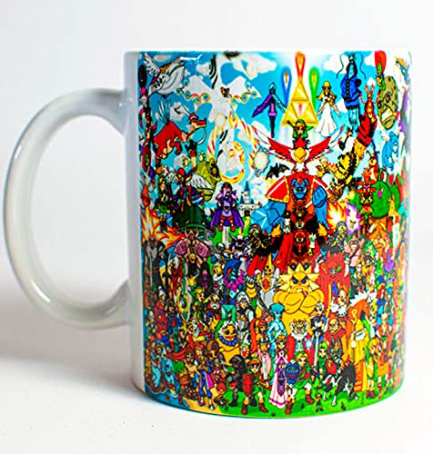 Tasse - Zelda Figuren von TusPersonalizables.com