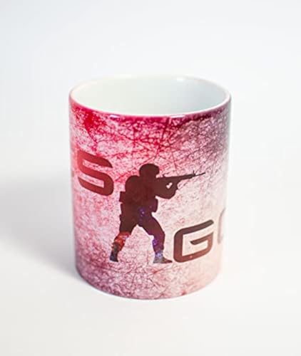 TusPersonalizables.com Counter Strike Global Offensive Tasse (Rot) von TusPersonalizables.com