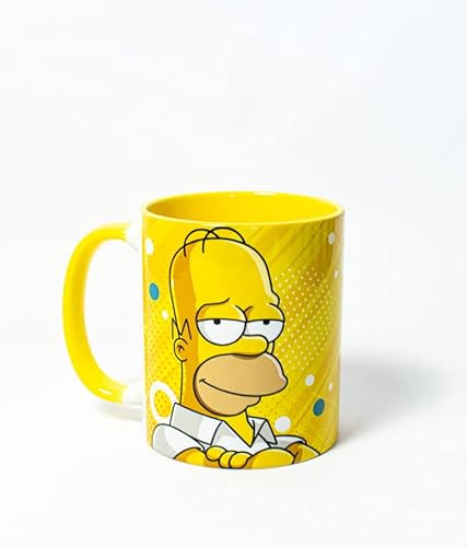 TusPersonalizables.com Homer Tasse gelb von TusPersonalizables.com