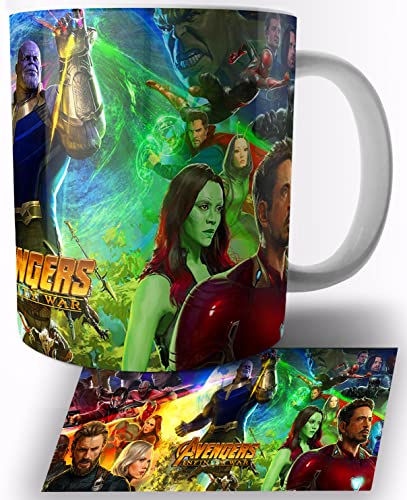 Avengers Infinity War Keramik Becher 325ml Tasse Mug von TusRelojes