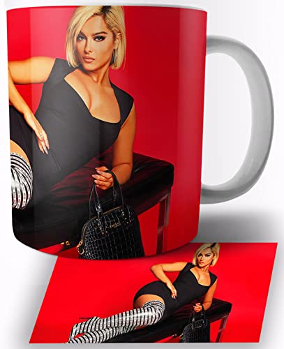 Bebe Rexha B Keramik Becher 325ml Tasse Mug von TusRelojes